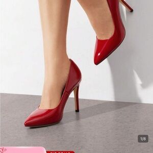 Jessica Simpson Bold Red Heels